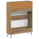 Sko skab BREDA 78 x 24 x 103 cm Konstrueret træ Artisan-eg
