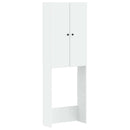 Toilet Skab BREDA Hvid 66 x 25,5 x 190 cm Konstrueret træ
