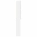 Toilet Skab BREDA Hvid 66 x 25,5 x 190 cm Konstrueret træ