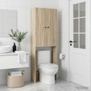 Toilet Skab BREDA Sonoma-eg 66 x 25,5 x 190 cm Konstrueret træ