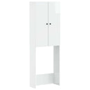 Toilet Skab BREDA Hvid højglans 66 x 25,5 x 190 cm