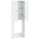 Toilet Skab BREDA Hvid højglans 66 x 25,5 x 190 cm