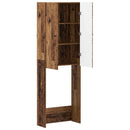 Toilet Skab BREDA Gammelt træ 66 x 25,5 x 190 cm