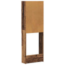Toilet Skab BREDA Gammelt træ 66 x 25,5 x 190 cm