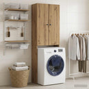 Toilet Skab BREDA Artisan-eg 66 x 25,5 x 190 cm Konstrueret træ
