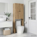 Toilet Skab BREDA Artisan-eg 66 x 25,5 x 190 cm Konstrueret træ