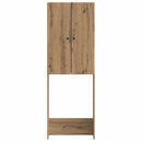 Toilet Skab BREDA Artisan-eg 66 x 25,5 x 190 cm Konstrueret træ