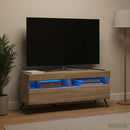 LED TV-skab Sonoma-eg Konstrueret træ