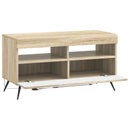 LED TV-skab Sonoma-eg Konstrueret træ