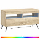 LED TV-skab Sonoma-eg Konstrueret træ