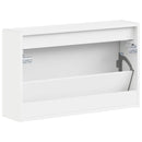 Vægmonteret Skoskab UTRECHT 71 x 17 x 43 cm Konstrueret træ