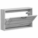 Vægmonteret Skoskab UTRECHT 71 x 17 x 43 cm Konstrueret træ
