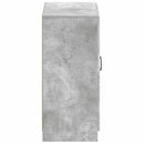 Sko skab UTRECHT 59,5 x 39,5 x 87 cm Konstrueret træ Betongrå