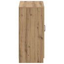 Sko skab UTRECHT 59,5 x 39,5 x 87 cm Konstrueret træ Artisan-eg