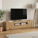 LED TV-skab Artisan-eg Konstrueret træ