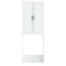 Toilet Skab UTRECHT Hvid 66 x 25,5 x 190 cm Konstrueret træ