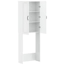 Toilet Skab UTRECHT Hvid højglans 66 x 25,5 x 190 cm