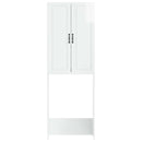 Toilet Skab UTRECHT Hvid højglans 66 x 25,5 x 190 cm