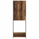 Toilet Skab UTRECHT Gammelt træ 66 x 25,5 x 190 cm