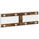 Væghængt hovedgærde UTRECHT Røget eg Konstrueret træ