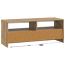 LED TV-skab Artisan-eg Konstrueret træ