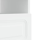 LED TV-skab Hvid Konstrueret træ