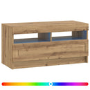 LED TV-skab Artisan-eg Konstrueret træ