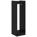 Planteholder 2 pcs Sort Eg 30 x 30 x 100 cm Konstrueret træ