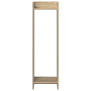 Planteholder Sonoma eg 30 x 30 x 100 cm Konstrueret træ