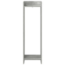 Planteholder BetonGrå 30 x 30 x 100 cm Konstrueret træ