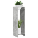 Planteholder BetonGrå 30 x 30 x 100 cm Konstrueret træ