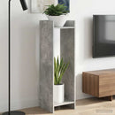 Planteholder 2 pcs BetonGrå 30 x 30 x 100 cm Konstrueret træ