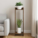 Planteholder Røget Eg 30 x 30 x 100 cm Konstrueret træ
