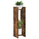 Planteholder Røget Eg 30 x 30 x 100 cm Konstrueret træ