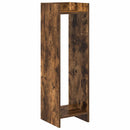 Planteholder 2 pcs Røget Eg 30 x 30 x 100 cm Konstrueret træ