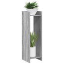 Planteholder 2 pcs Grå Sonoma 30 x 30 x 100 cm Konstrueret træ