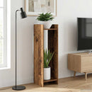 Planteholder Gammelt træ 30 x 30 x 100 cm Konstrueret træ