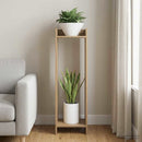 Planteholder Artisan Eg 30 x 30 x 100 cm Konstrueret træ
