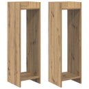 Planteholder 2 pcs Artisan Eg 30 x 30 x 100 cm Konstrueret træ