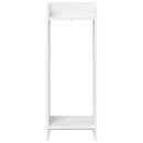Planteholder 2 pcs Hvid 30 x 30 x 80 cm Konstrueret træ