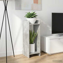 Planteholder BetonGrå 30 x 30 x 80 cm Konstrueret træ