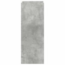 Planteholder 2 pcs BetonGrå 30 x 30 x 80 cm Konstrueret træ