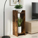 Planteholder Røget Eg 30 x 30 x 80 cm Konstrueret træ