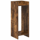 Planteholder 2 pcs Røget Eg 30 x 30 x 80 cm Konstrueret træ