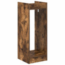 Planteholder 2 pcs Røget Eg 30 x 30 x 80 cm Konstrueret træ