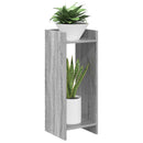 Planteholder 2 pcs Grå Sonoma 30 x 30 x 80 cm Konstrueret træ