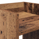 Planteholder Gammelt træ 30 x 30 x 80 cm Konstrueret træ