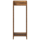 Planteholder Gammelt træ 30 x 30 x 80 cm Konstrueret træ