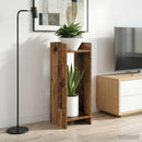Planteholder 2 pcs Gammelt træ 30 x 30 x 80 cm Konstrueret træ