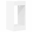 Planteholder 2 pcs Hvid 30 x 30 x 60 cm Konstrueret træ